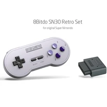 8Bitdo SN30 ретро набор Bluetooth контроллер геймпад с Bluetooth Reciver адаптер для nintendo SNES SF-C для Andriod Mac r30