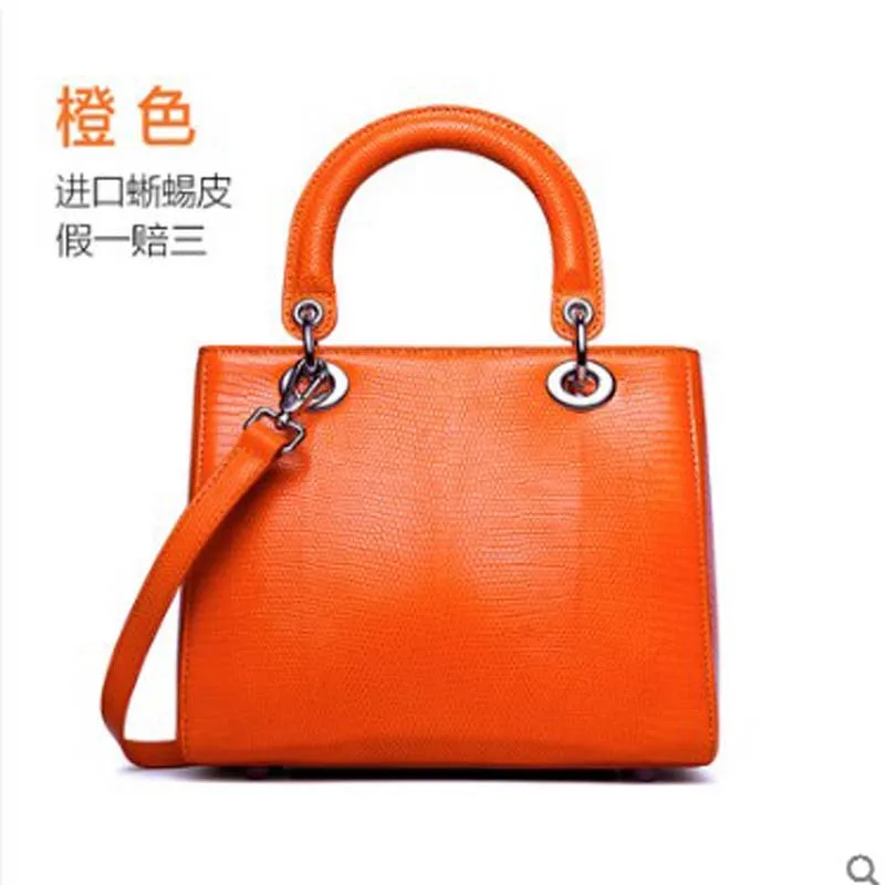 

yuanyu New lizard skin lady bag handbag imported real lizard skin small square bag single shoulder bag positive