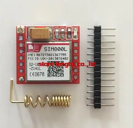 

5pcs/lot Smallest SIM800L GPRS GSM Module MicroSIM Card Core BOard Quad-band TTL Serial Port