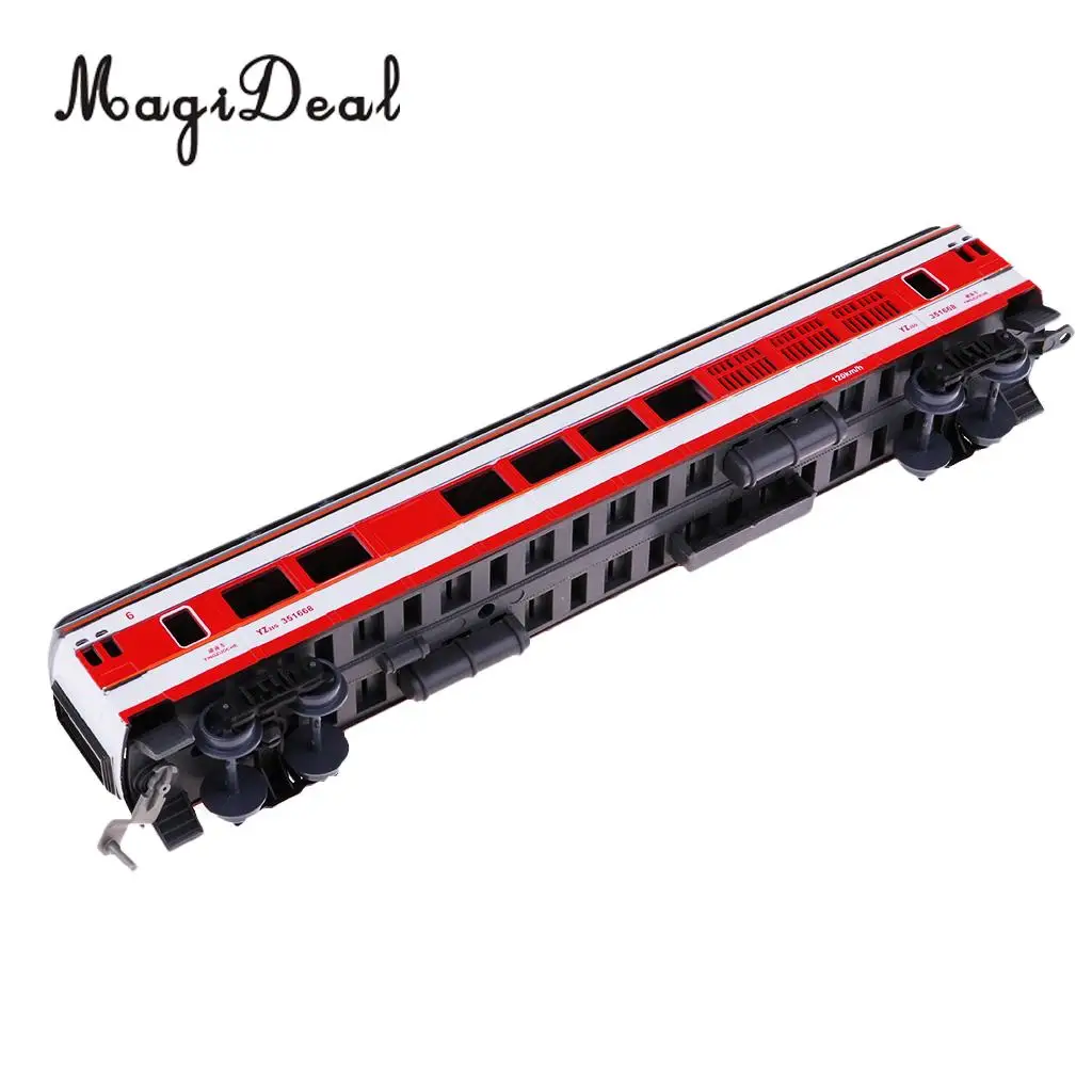 Scale Simulation Train Model Carriage Children Toy Electric Track Train Freight Car Railroad Car Diorama Wargame Accessory