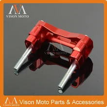 28 мм Красный Заготовка руль стойки для руля Крепление зажим CR CRF CR125 CR250 CRF250R CRF450R CRF250X CRF450X Dirt Bike мотокросса эндуро