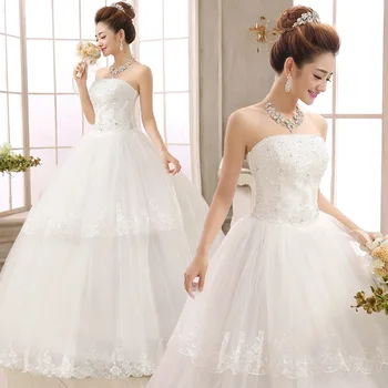 

Wedding Dress 2019 Hot Sale Sweetangel Summer Style Tail Bride Dresses Korean Style Wedding Gown Tulle Bride Dress Vintage