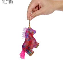 TELOTUNY милые куклы Ranibow unicornor губчатой бусина игрушка-давилка выдавливается игрушка Давление снятие стресса игрушка в подарок для детей Горячее предложение J23