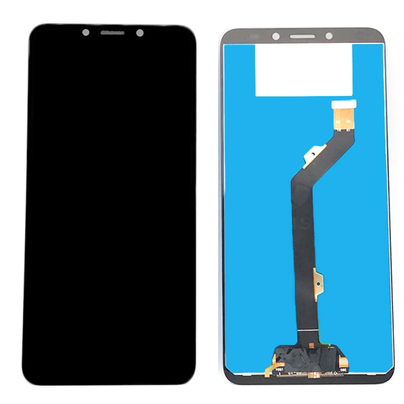 For Tecno Pouvoir 2 Pro La7 Lcd Display With Touch Screen Digitizer Glass Combo Assembly Replacement Parts 6 0 Inches Black Mobile Phone Lcd Screens Aliexpress