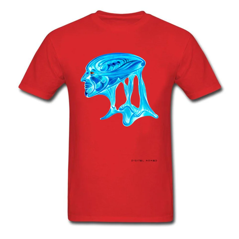 100% Cotton Adult Short Sleeve Digitalnomad Blue Engine T Shirt Personalized Tops Shirt Plain Design Crewneck Tshirts Digitalnomad Blue Engine red
