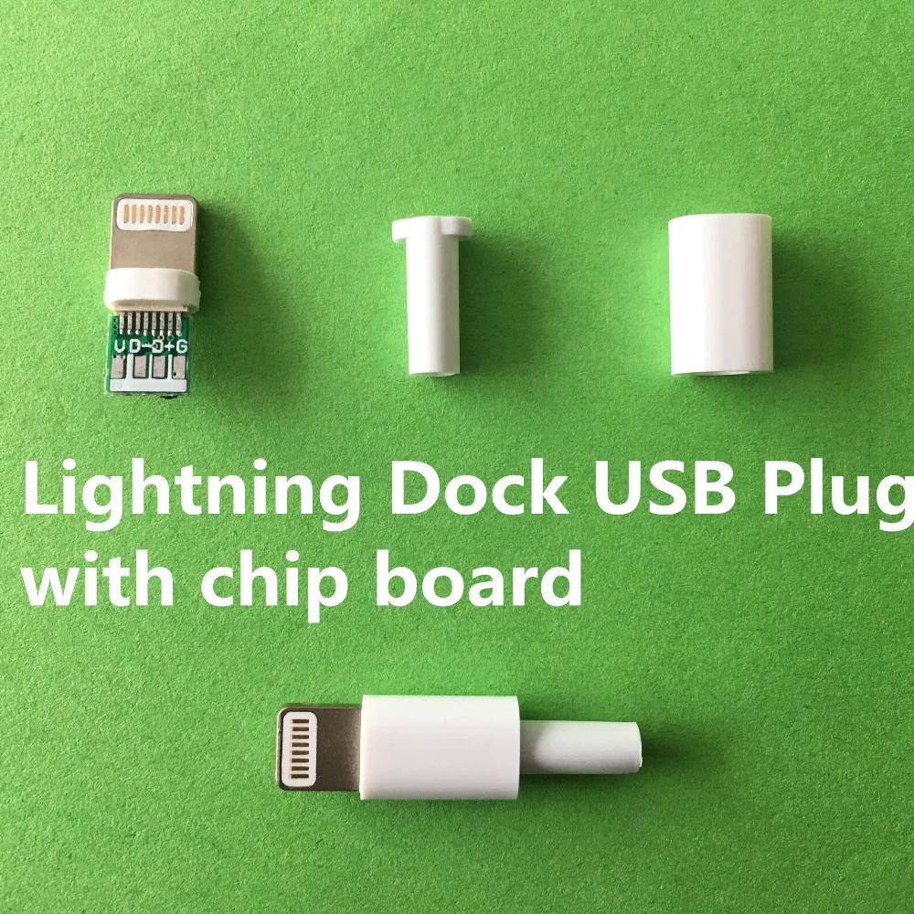 4 шт. YT2157B USB разъем Lightning док станция с платой чипов или без штекер сварочный