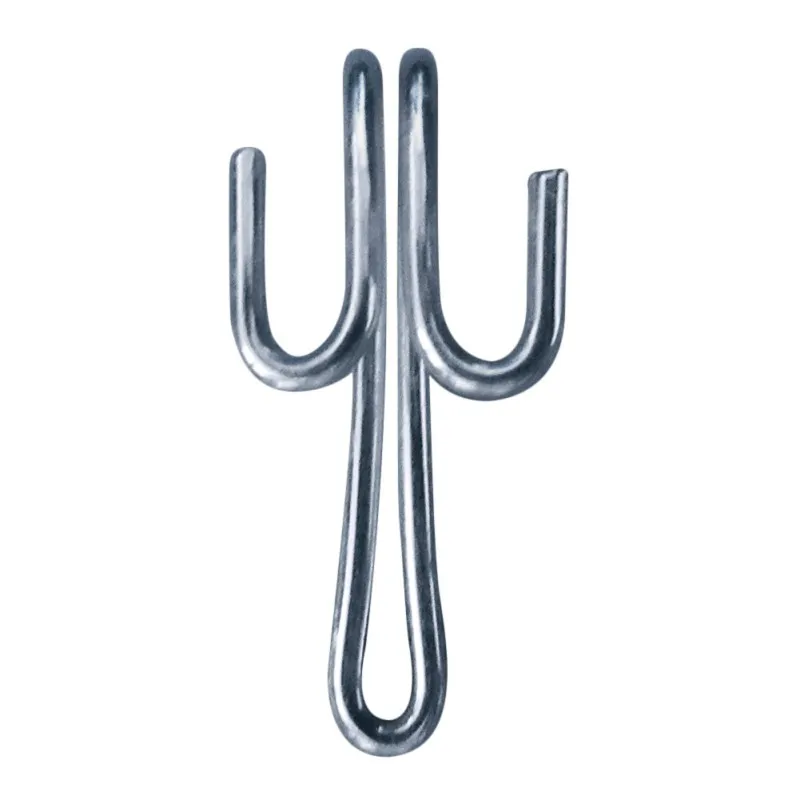 100Pcs/set Not Adjustable Iron Hooks Curtain Iron Wire