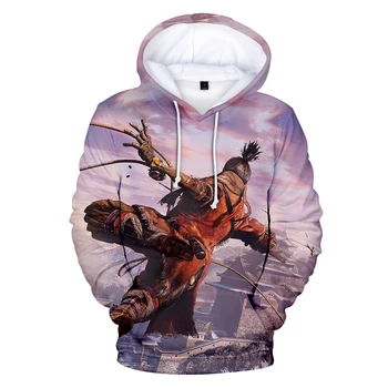 

New Hot Sekiro Shadow Die Twice Hoodies Sweatshirts Men Women Fashion Casual Sekiro 3D Print Hoodies