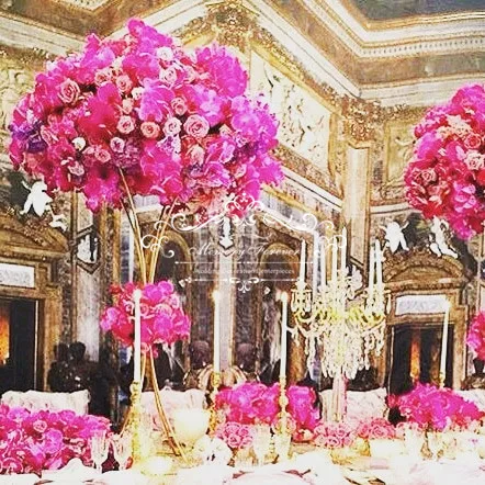 Centros de mesa para boda, jarrones decorativos de alta calidad, soporte de flores, última novedad