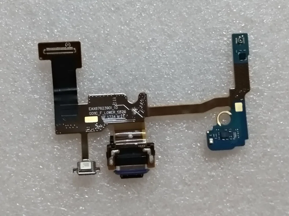 

For Google Pixel 2 XL G011C Original USB Type-C Connector Microphone FLEX Ribbon Dock Charging FLEX Cable FreeShipping