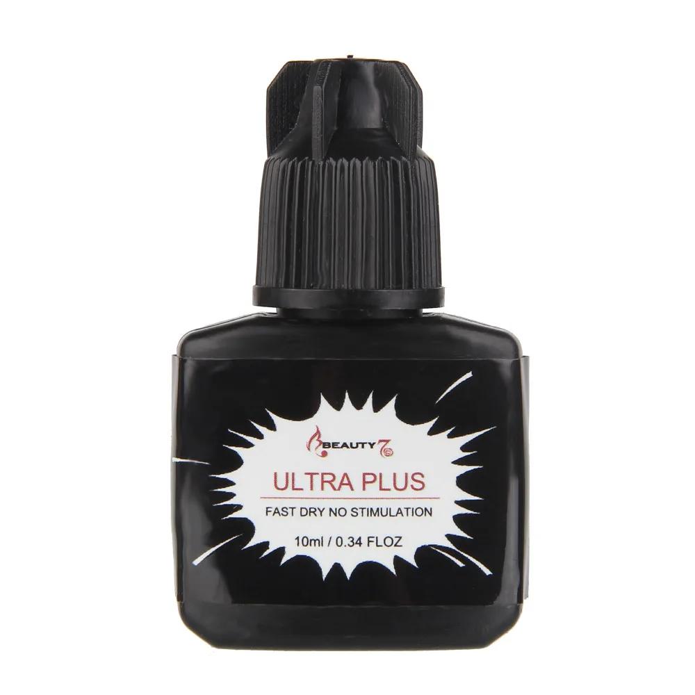 BEAUTY7 5pcs 10ml Ultra Plus Fast Drying Lash Glue Eyelashes Extension