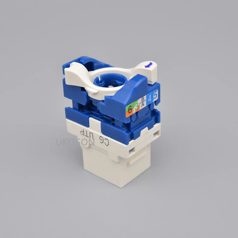 Rotate Type CAT6 RJ45 Keystone pic 3