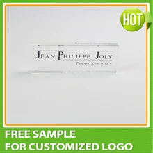 Ювелирные изделия дисплей отображение логотипа акриловые блок фирменный блок табличка вывеска таблички поп стенд