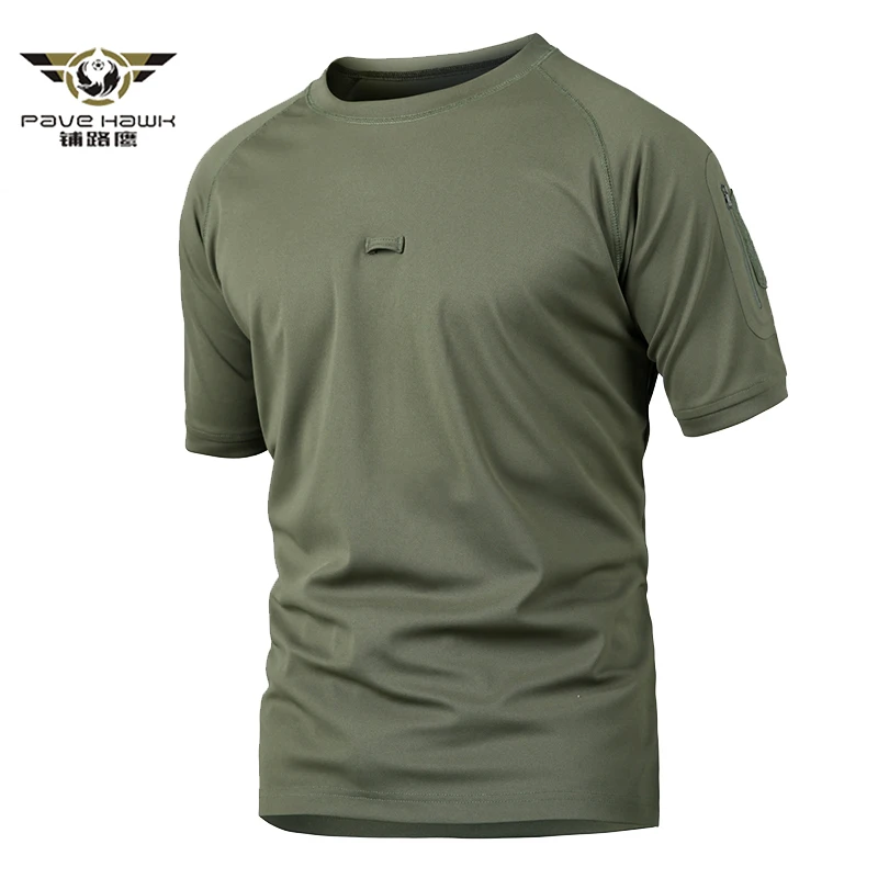 

New 2018 Summer O-Neck Army T Shirt Men Military Tactical Shirt Quick Dry Combat T Shirts Breathable Camouflage T-shirt S-5XL