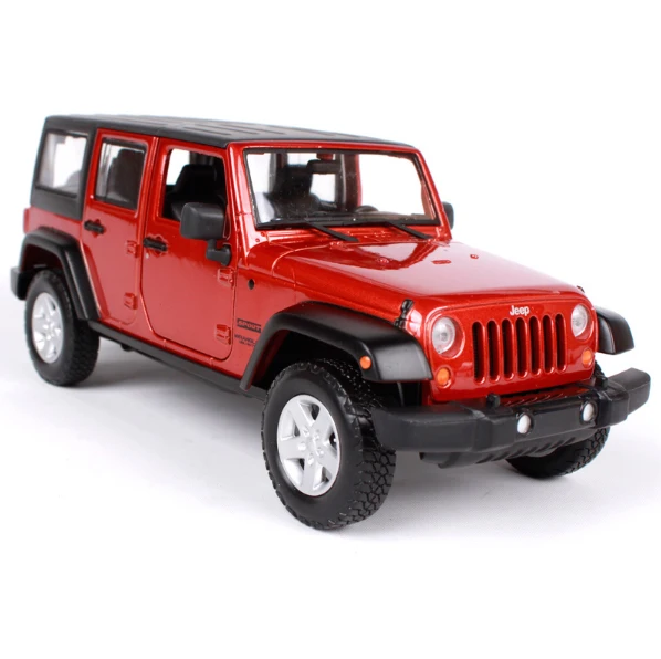 Maisto 1:24 Jeep Wrangler Jeep беговые автомобилей SUV литая модель модели автомобиля игрушки для детей Подарки в коробке