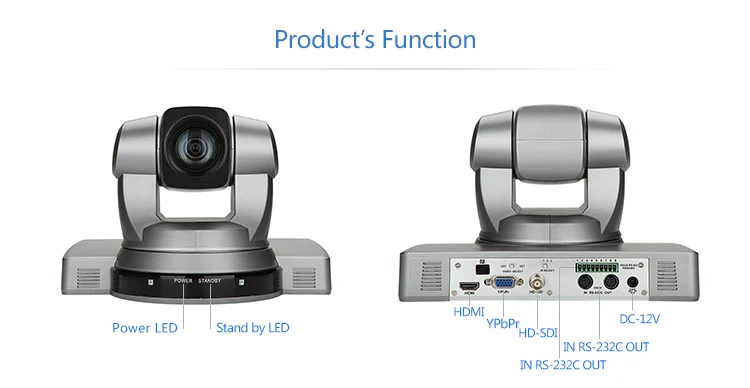 hd ptz video kamera
