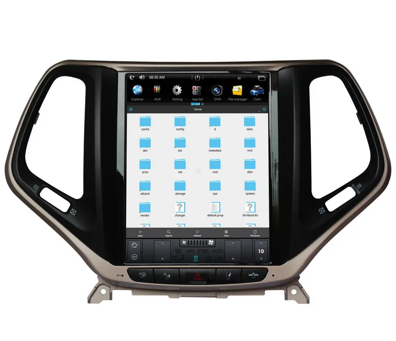 Excellent 10.4" Tesla Style Android 7.1 Car Player GPS Navigation for Jeep Cherokee 2014 2015 2016 with Radio Bluetooth USB Stereo 7 Excellent 10.4" Tesla Style Android 7.1 Car Player GPS Navigation for Jeep Cherokee 2014 2015 2016 with Radio Bluetooth USB Stereo 7