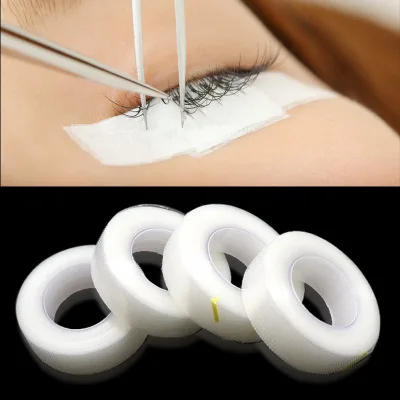 

Breathable easy to tear Medical Tape/White Silk Paper Under Patches Eyelash Extension Supply Eyelash Extension Tape