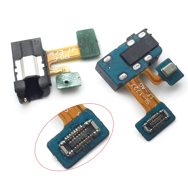 10pcs lot New Home Button Sensor Audio Jack Headphone Flex Cable For Samsung Galaxy j3 2017 J327 version Replacement parts