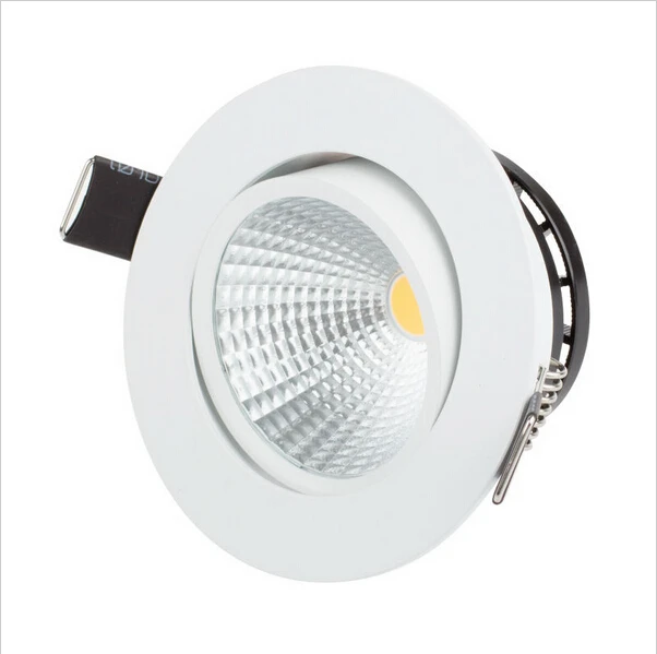 

Dimmable 3W 6W 9W COB LED Spot light led ceiling lamp Recessed led downlight cob 110V 220V home luminaire