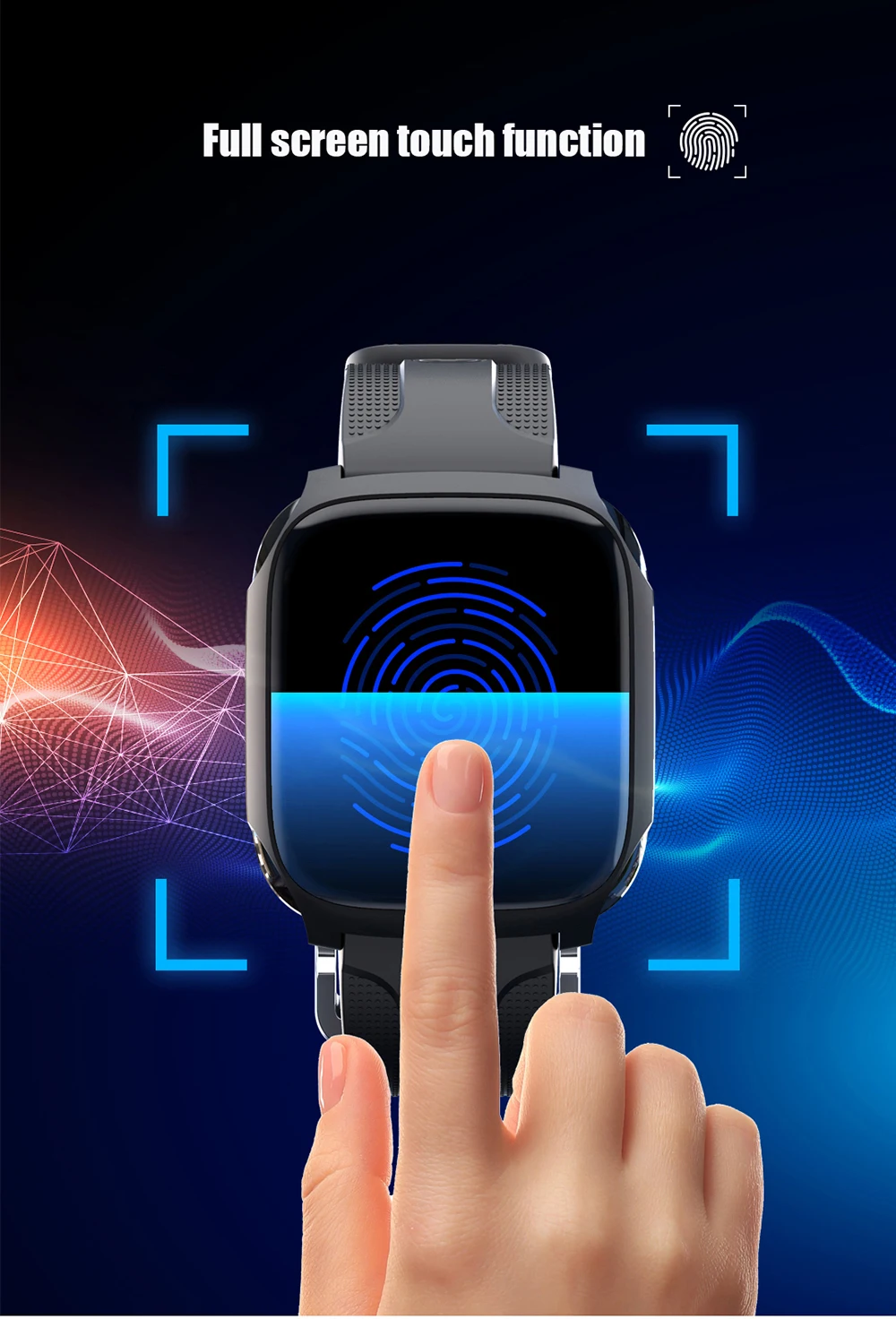 DIGOOR TF9 Smart watch men women IP67 waterproof Support multiple sport models Heart Rate Blood pressure Monitoring Fitness bracelet (6)