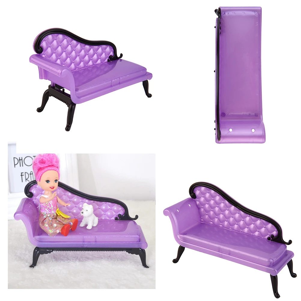 Новые модные пластиковые части [шезлонг диван стул] каждая семья Toysminiature для
