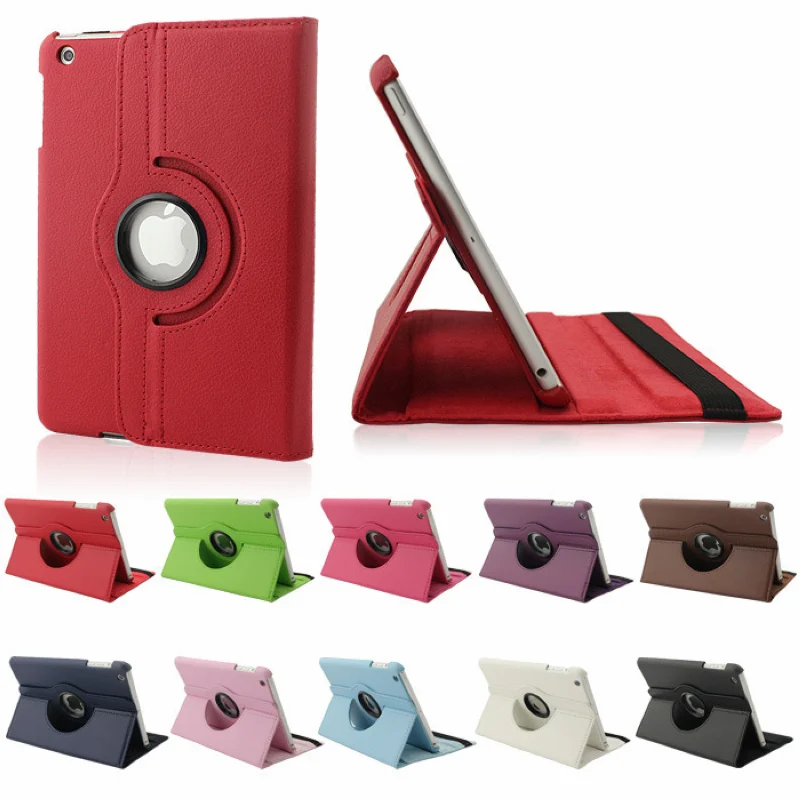 

For Apple 2017 New iPad Pro 12.9 Flip Pu Leather Rotating Case Stand Smart Cover for iPad Pro 12.9" 2nd Generation