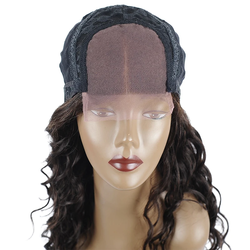 Бразильский короткие Синтетические волосы на кружеве парики человеческих волос черный Для женщин Цветной 4*4 Кружева Закрытие