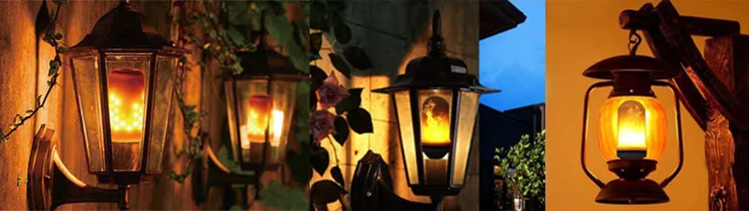 led lamp flame