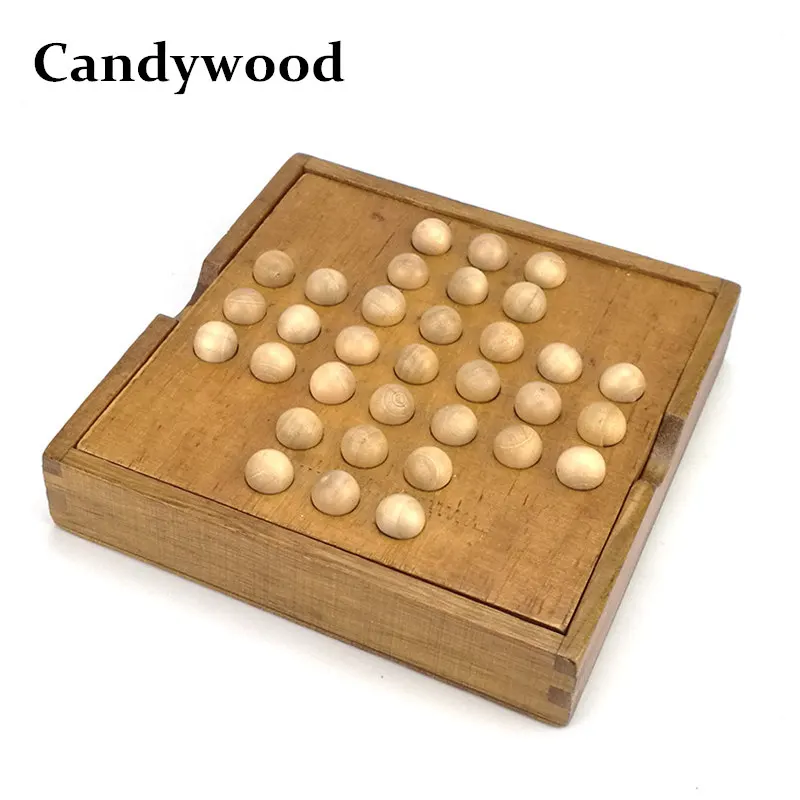 Умная китайская шахматная головоломка Candywood Kongming игрушечные шахматы