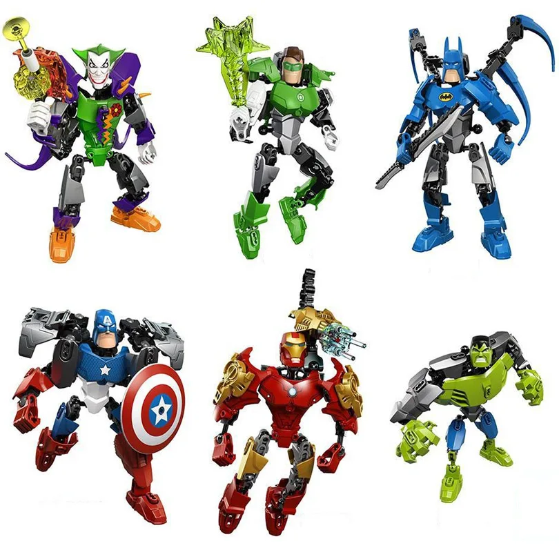 

Avengers League Model Building Blocks Kits Bricks Toys Model Ninja Action Figures Model Toys Gifts Compatible with Legoings