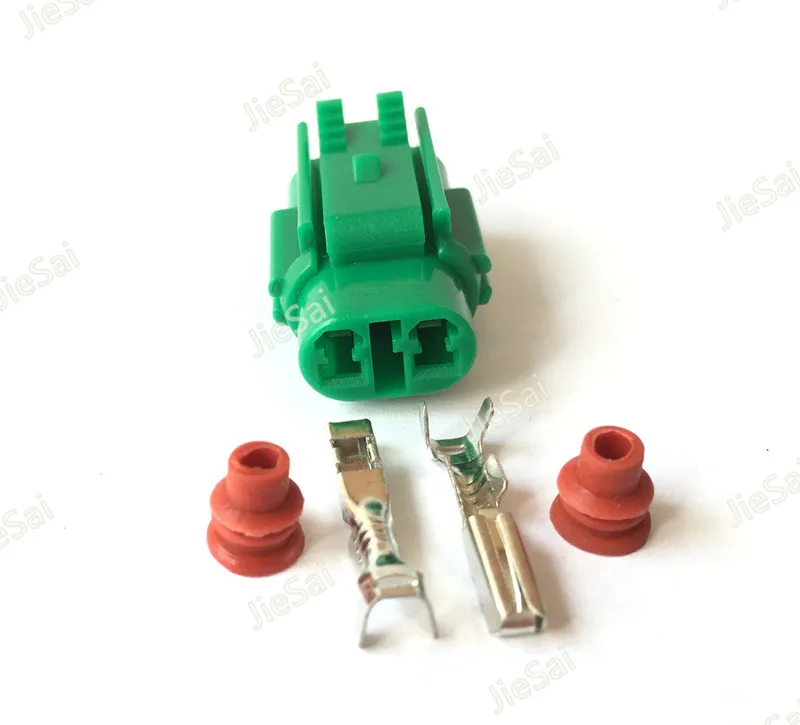 2 Pin Female Nippon Denso Fuel Injector Plug Automotive Waterproof