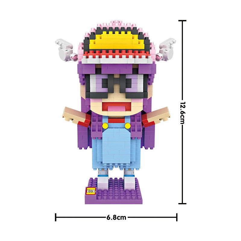 LOZ алмазные блоки кирпичная игрушка Dr.Slump Arale Himouto Умару Чан строительные