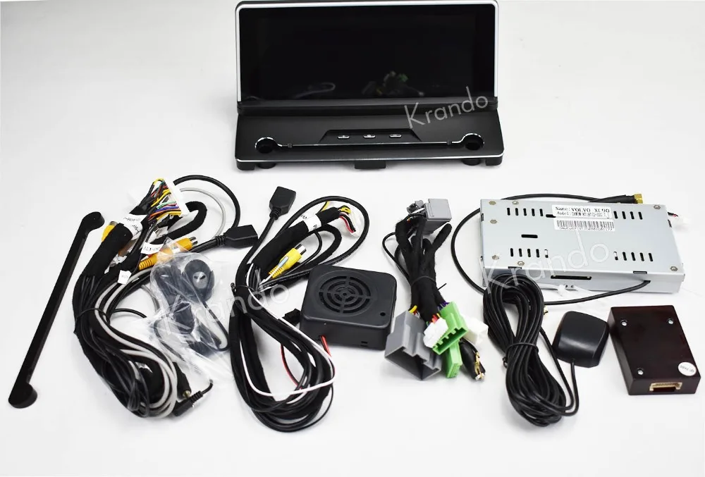 Flash Deal Krando Android 7.1 8.8" Full touch car Multimedia player radio GPS stereo for Volvo XC90 2007-2013 navigation system WiFi BT 12