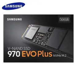 Samsung 970 EVO Plus SSD 250GB NVMe M.2 2280 SSD 500 ГБ 1 ТБ M.2 Внутренний твердотельный накопитель TLC SSD PCIe 3,0x4 NVMe 1,3 ноутбук