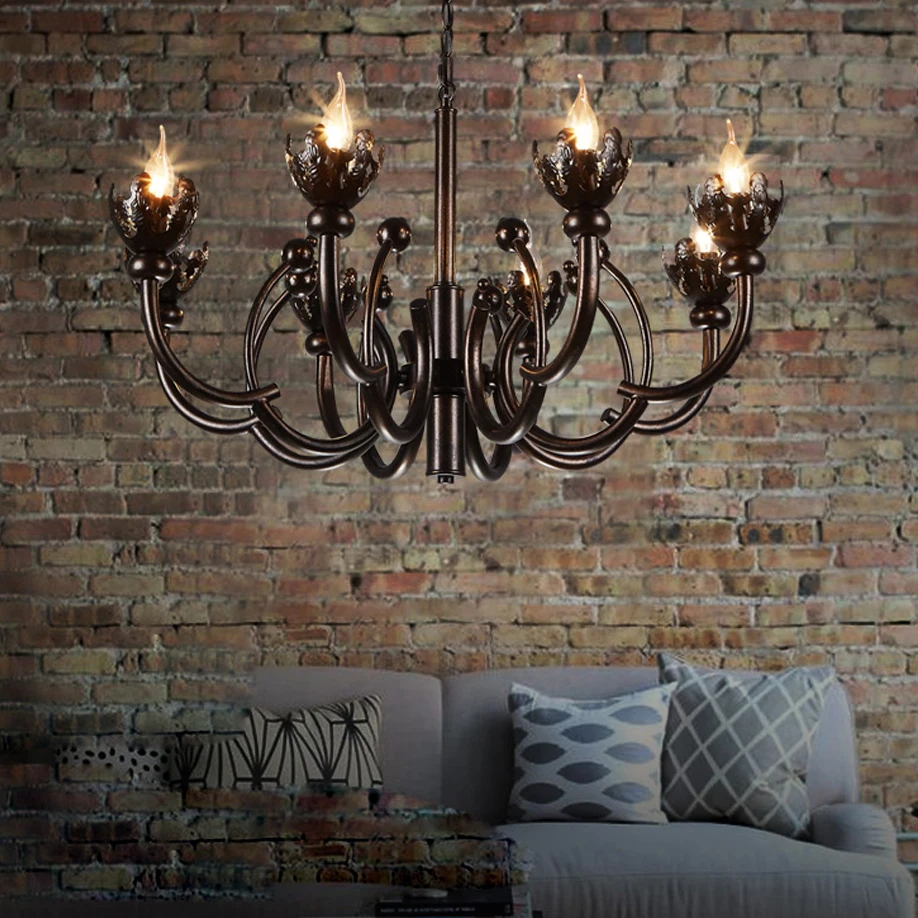 

led e14 Loft Iron LED Lamp LED Light.Pendant Lights.Pendant Lamp.Pendant light For Dinning Room Foyer Store