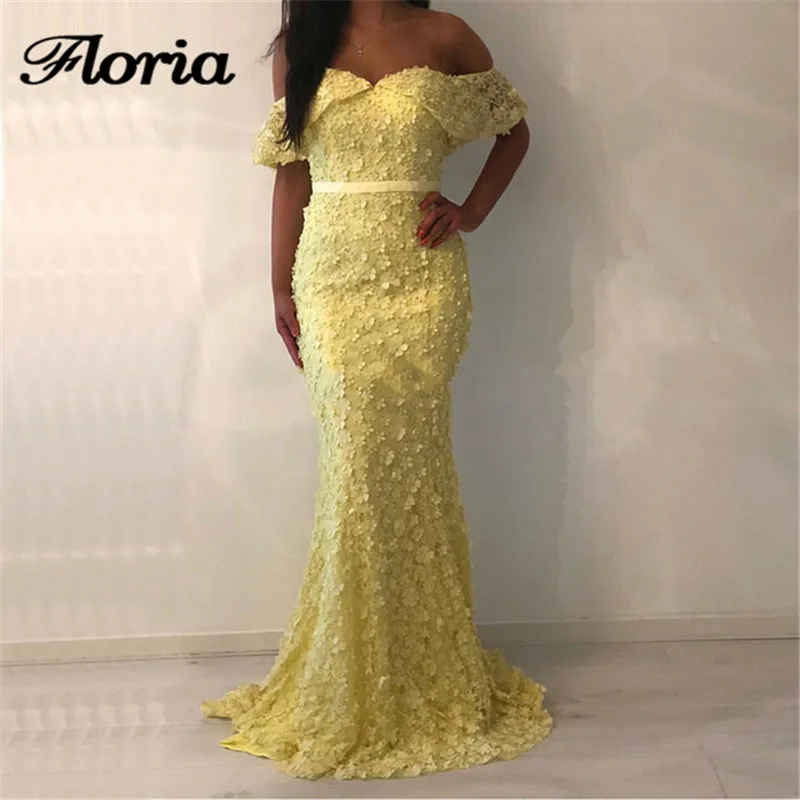 Yellow Evening Dresses