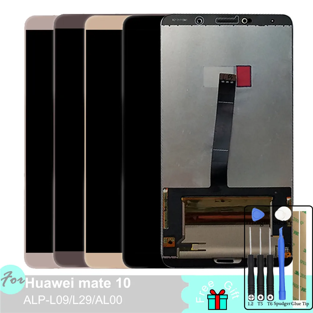 

LCD Displays For Huawei Mate 10 ALP-L09 ALP-L29 ALP-AL00 Touch Screen Digitizer Assembly Replacement