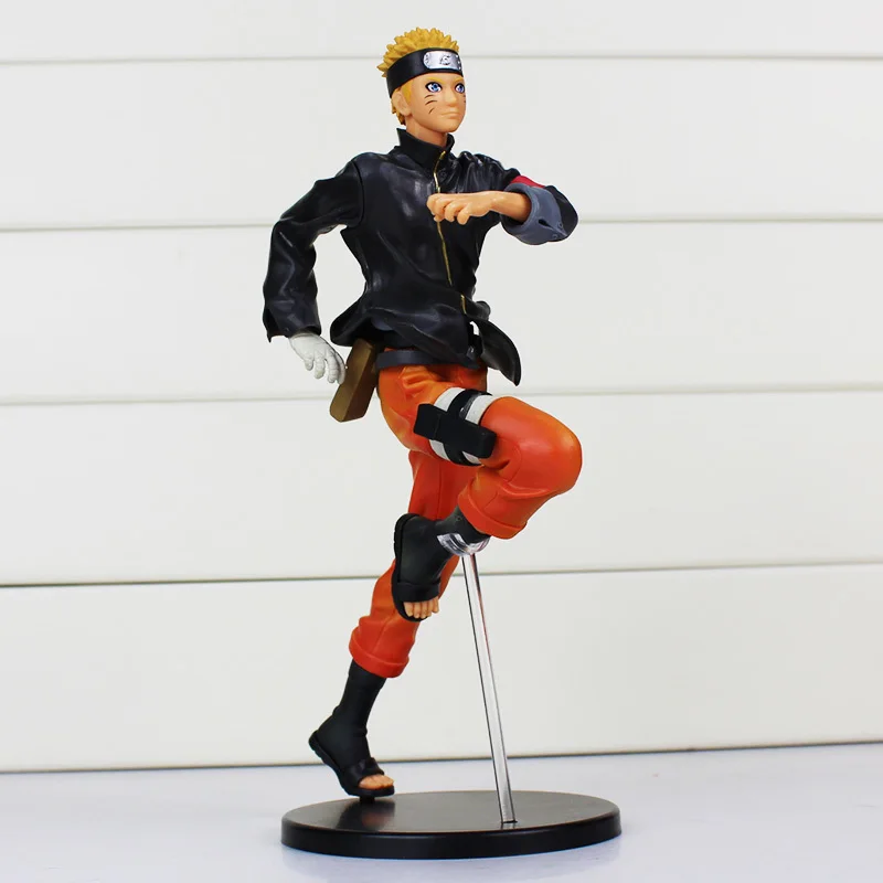 

1Pce Anime Naruto Figure Naruto Uzumaki PVC Action Figure Giocattoli Bambole Modello 24 cm Circa Grande Regalo