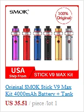 SMOK TFV12 Prince Coils-Q4/X6/T10/M4 для smok tfv12 prince tank электронная сигарета Core Stick prince/X-priv Kit