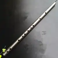 チタン金属フルート Dizi C/D/E/F/G キーフルートオープン穴 Profissional 金属 Flauta 楽器 Dizi 自己防衛の武器