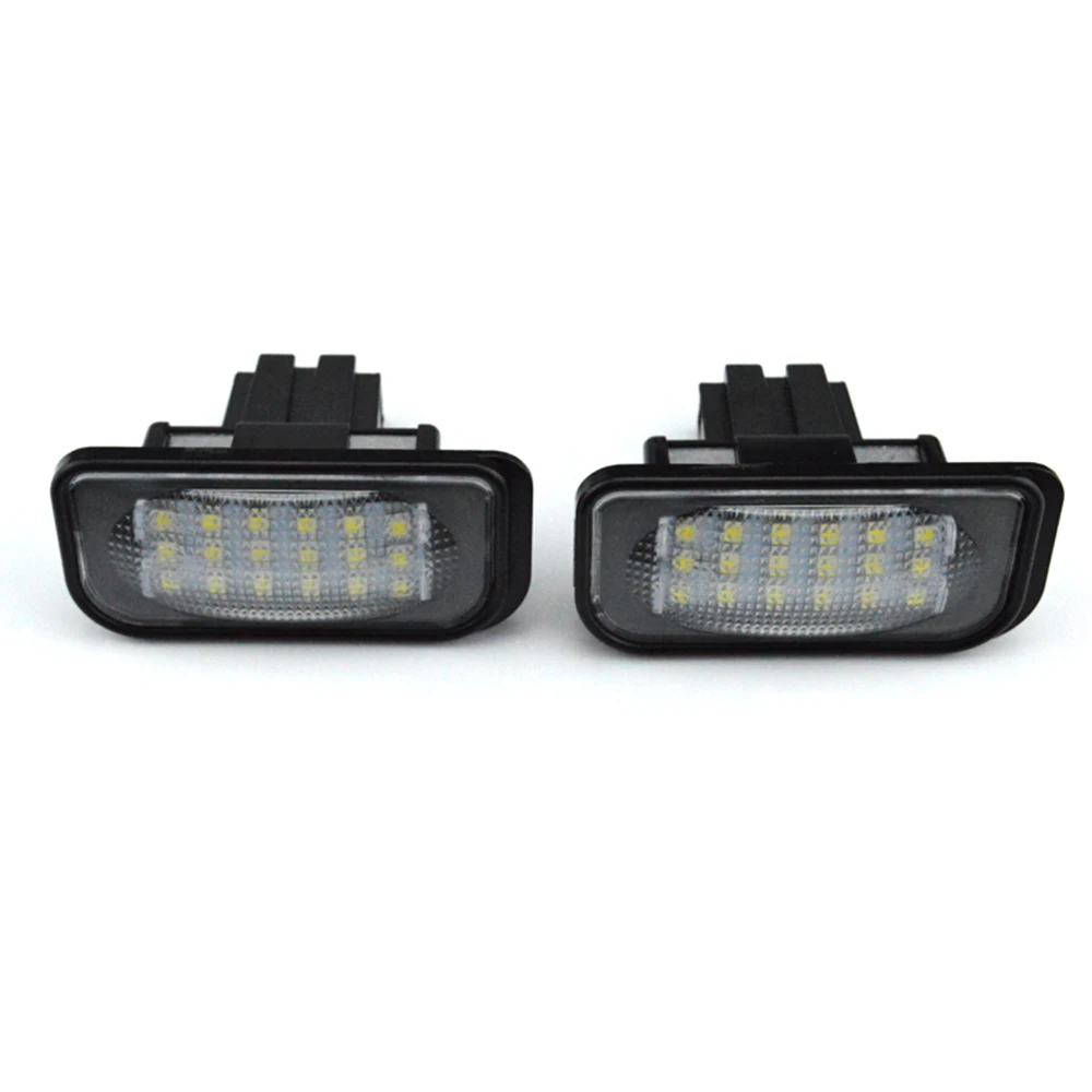 2 предмета 24 автомобиля SMD led номерной знак светильник лампы для Mercedes-Benz W203 4D |