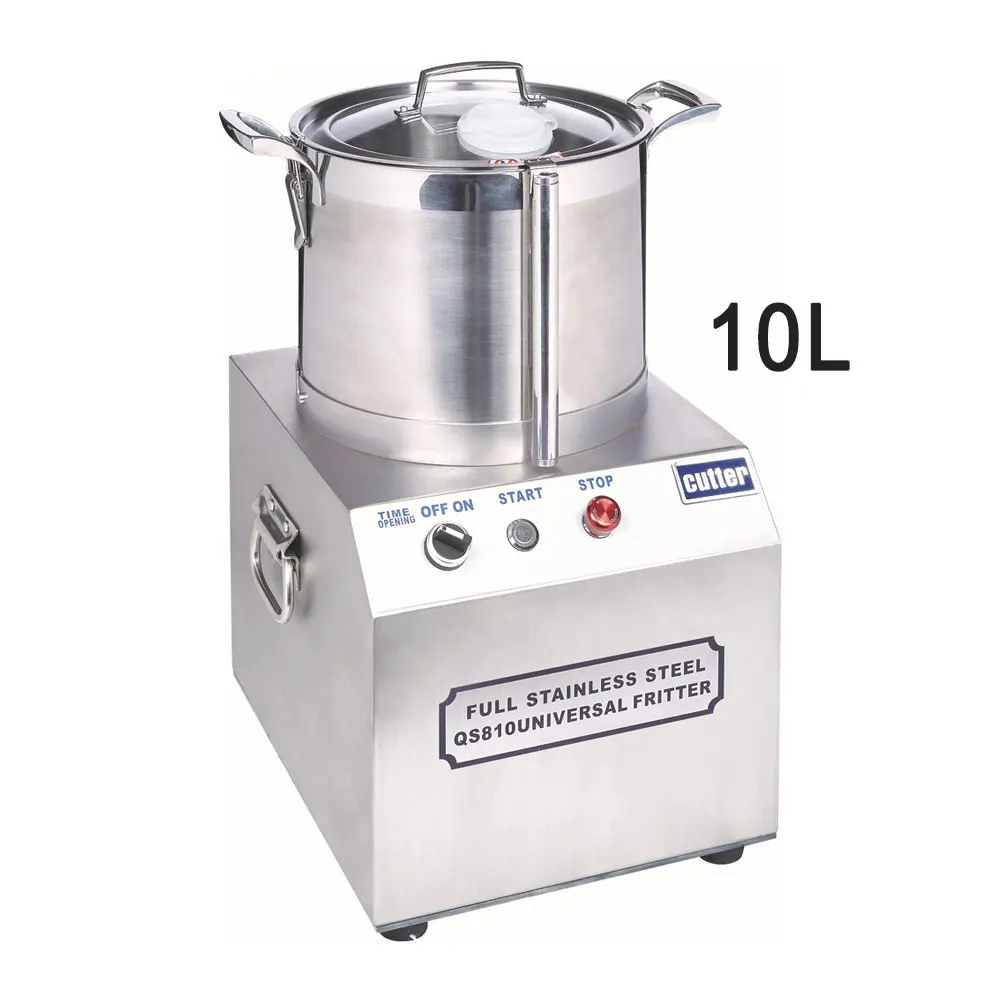 

High-speed Meat Cutting Machine Stainless steel Universal fritter Vegetable cutter Garlic Slicer Meat Ice chopper 110V 220V