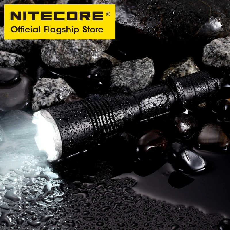 NITECORE MH27UV ультрафиолетовый светильник, перезаряжаемый на длинном расстоянии, наружный светильник с литиевой батареей