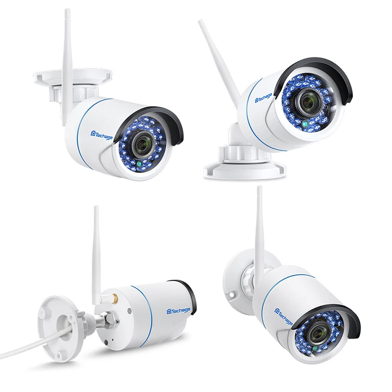 Techage 1080 P wifi IP камера домашний уличный водонепроницаемый сетевой 2MP аудио звук