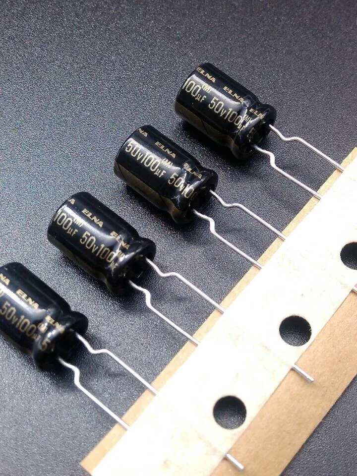 

30PCS Imported according to ELNA RFO 100uF/50V origl authentic 100uf 50v new spot special free shipping