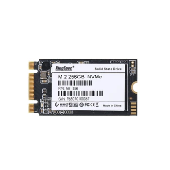 

KingSpec 256GB 2242 PCIe 3.0 NVMe M.2 3D NAND SSD Solid State Drive- Internal SSD (NE-256)