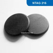 G24 диаметром 24 мм NFC Смарт RFID Монета NFC тег Токен метка ISO14443A 13,56 МГц 888 байт, оборот в минуту(R/W с NTAG 216 чип
