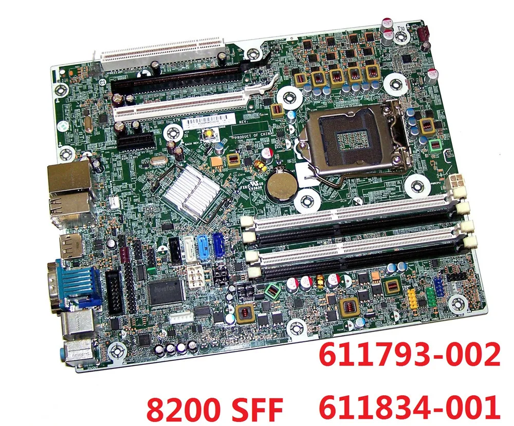Относится к системной плате HP 8200 Elite SFF H61 LGA1155 100% протестированная 611793-002 611834-001