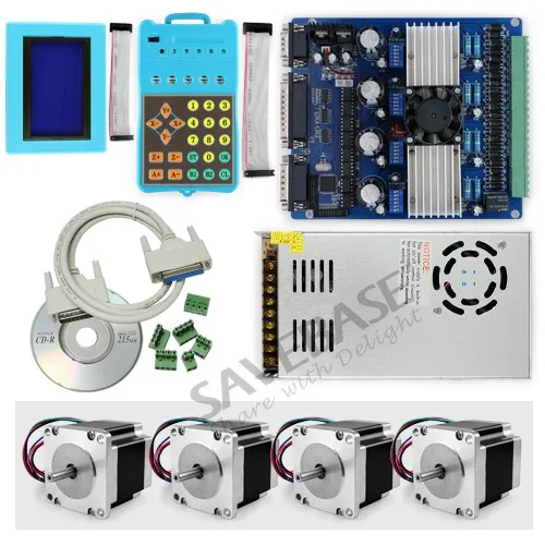 

CNC 3rd Generation Professional & Revolutionary 4 Axis TB6560 Stepper Driver Kit